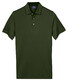 Baileys Solid Collor Cotton Blend Polo Bladgroen
