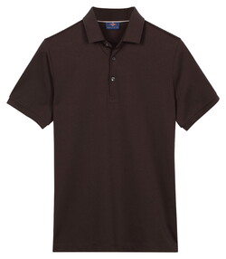 Baileys Solid Collor Cotton Blend Polo Iron Grey