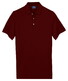 Baileys Solid Collor Cotton Blend Polo Port Red