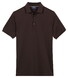 Baileys Solid Collor Cotton Blend Poloshirt Iron Grey