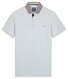 Baileys Solid Color Cotton Subtle Stretch Piqué Polo Cloud Blue