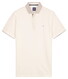 Baileys Solid Color Cotton Subtle Stretch Piqué Polo Off White