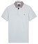 Baileys Solid Color Cotton Subtle Stretch Piqué Poloshirt Cloud Blue