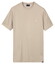 Baileys Solid Color Crew Neck Jersey T-Shirt Midden Grijs