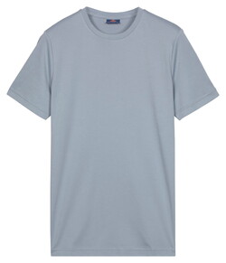 Baileys Solid Color Crew Neck Jersey T-Shirt Ocean Blue