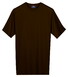 Baileys Solid Color Crew Neck T-Shirt Bruin