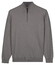 Baileys Solid Color Half Zip Pima Cotton Trui Steel Grey