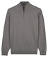 Baileys Solid Color Half Zip Pima Cotton Trui Steel Grey