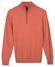 Baileys Solid Color Half Zip Single Knit Pullover Apricot