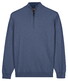 Baileys Solid Color Half Zip Single Knit Trui Cloud Blue