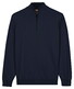 Baileys Solid Color Half Zip Single Knit Trui Dark Blue