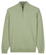 Baileys Solid Color Half Zip Single Knit Trui Misty Green