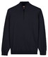 Baileys Solid Color Half Zip Single Knit Trui Navy