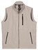 Baileys Solid Color High Zip Chest Pocket Body-Warmer Midden Grijs