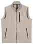Baileys Solid Color High Zip Chest Pocket Body-Warmer Midden Grijs