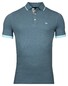 Baileys Solid Piqué Tipping Contrast Color Polo Steel Blue