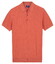 Baileys Structure Drop Needle Tight Knit Short Sleeve Polo Abrikoos