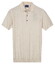 Baileys Structure Drop Needle Tight Knit Short Sleeve Polo Marshmallow