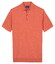 Baileys Subtle Faux-Uni Short Sleeve Single Knit Polo Abrikoos