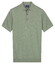 Baileys Subtle Faux-Uni Short Sleeve Single Knit Polo Misty Green