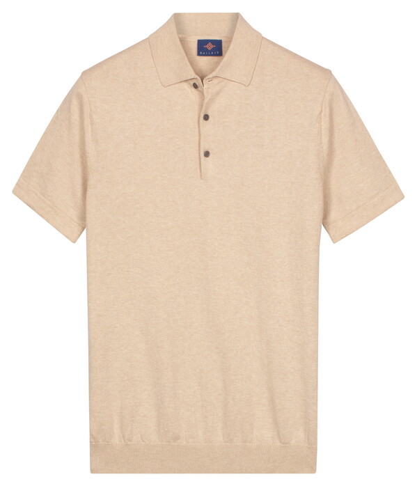 Baileys Subtle Faux-Uni Short Sleeve Single Knit Polo Shell