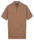 Baileys Subtle Faux-Uni Short Sleeve Single Knit Polo Taupe