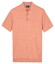 Baileys Subtle Faux-Uni Short Sleeve Single Knit Poloshirt Dusty Rose