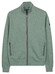 Baileys Subtle Faux-Uni Sweat Doubleface Interlock Cardigan Thyme Green
