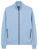 Baileys Subtle Faux-Uni Sweat Doubleface Interlock Vest Riviera Blue