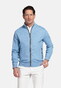 Baileys Subtle Faux-Uni Sweat Doubleface Interlock Vest Riviera Blue