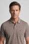 Baileys Subtle Two-Tone Chestpocket Short Sleeve Polo Bruin