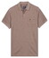 Baileys Subtle Two-Tone Chestpocket Short Sleeve Polo Bruin