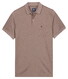 Baileys Subtle Two-Tone Chestpocket Short Sleeve Polo Bruin