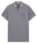 Baileys Subtle Two-Tone Chestpocket Short Sleeve Polo Indigo Blauw