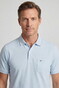 Baileys Subtle Two-Tone Chestpocket Short Sleeve Polo Sky Blue