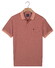 Baileys Subtle Two-Tone Chestpocket Short Sleeve Polo Terra