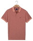 Baileys Subtle Two-Tone Chestpocket Short Sleeve Polo Terra