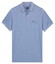 Baileys Subtle Two-Tone Chestpocket Short Sleeve Poloshirt Cloud Blue
