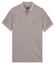 Baileys Subtle Two-Tone Chestpocket Short Sleeve Poloshirt Stone Grey