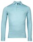 Baileys Subtle Two-Tone Oxford Long Sleeve Polo Sky Blue