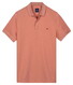 Baileys Subtle Two-Tone Short Sleeve Polo Abrikoos