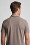 Baileys Subtle Two-Tone Short Sleeve Polo Bruin