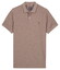 Baileys Subtle Two-Tone Short Sleeve Polo Bruin