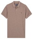 Baileys Subtle Two-Tone Short Sleeve Polo Bruin
