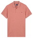 Baileys Subtle Two-Tone Short Sleeve Polo Terra
