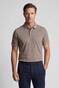 Baileys Subtle Two-Tone Short Sleeve Poloshirt Brown