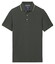 Baileys Subtle Two-Tone Solid Fine Tipping Detail Polo Thyme Green