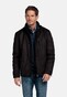 Baileys Suede Look Zipped Sidepockets Jack Dark Brown