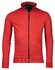 Baileys Sweat Cardigan Zip Subtle Uni Color Honeycomb Texture Vest Coral