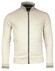 Baileys Sweat Cardigan Zip Subtle Uni Color Honeycomb Texture Vest Kitt